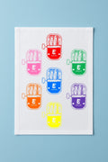 Rainbow Sardine - Tea Towel