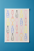 All Day Drinks - Tea Towel